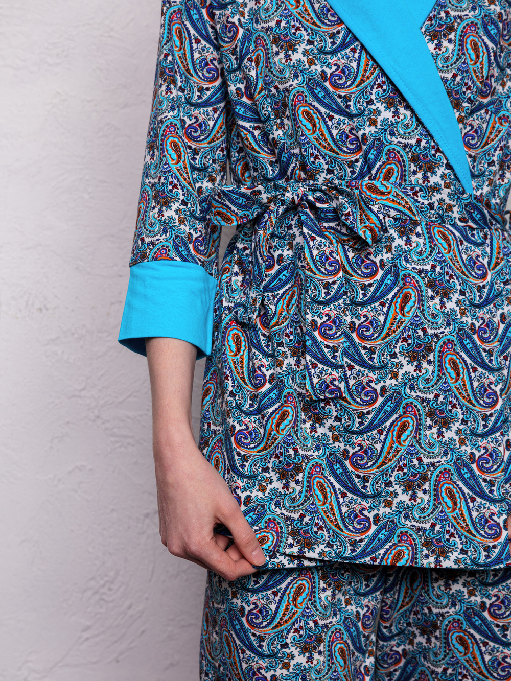 Пижама К-300/василек-огурец