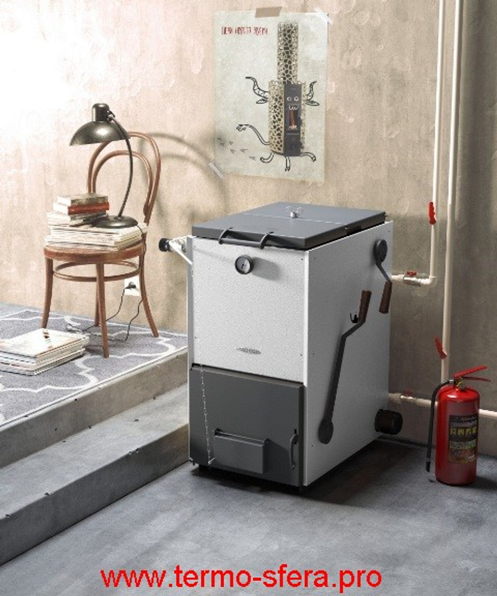 Твердотопливный отопительный котел ТМФ Цельсий 25 кВт