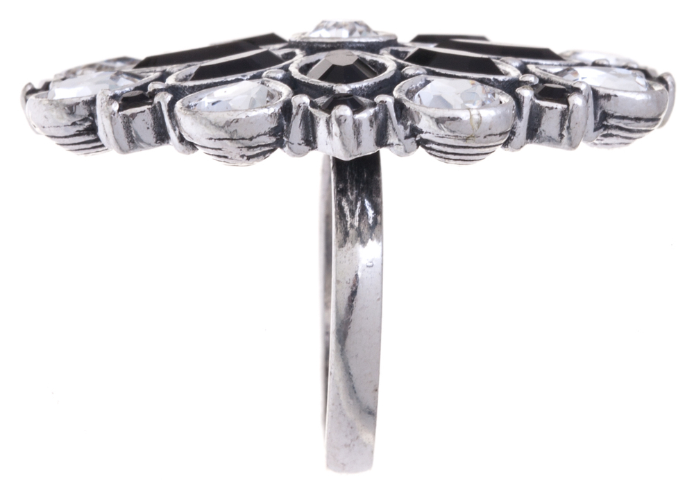 "Мурен" кольцо в серебряном покрытии из коллекции  "Пастель" от Jenavi