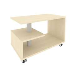First Стол журнальный на колесах KSM-1 Клен 900*500*580