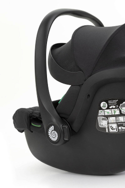 Коляска Carrello Vector CRL-6550 Ammonite AY329 Pro Absolute Black с базой Isofix 3 в 1 Coral Beige