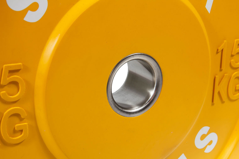 Диск тренировочный 15 кг (желтый)