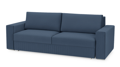 Диван Тусон Лайт Vivaldi 14 232*105*90 см, Синий  Еврокнижка Фиеста