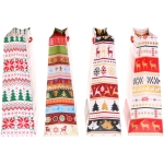 Пакет подарочный «Зимние узоры» 18*23*8 см, микс