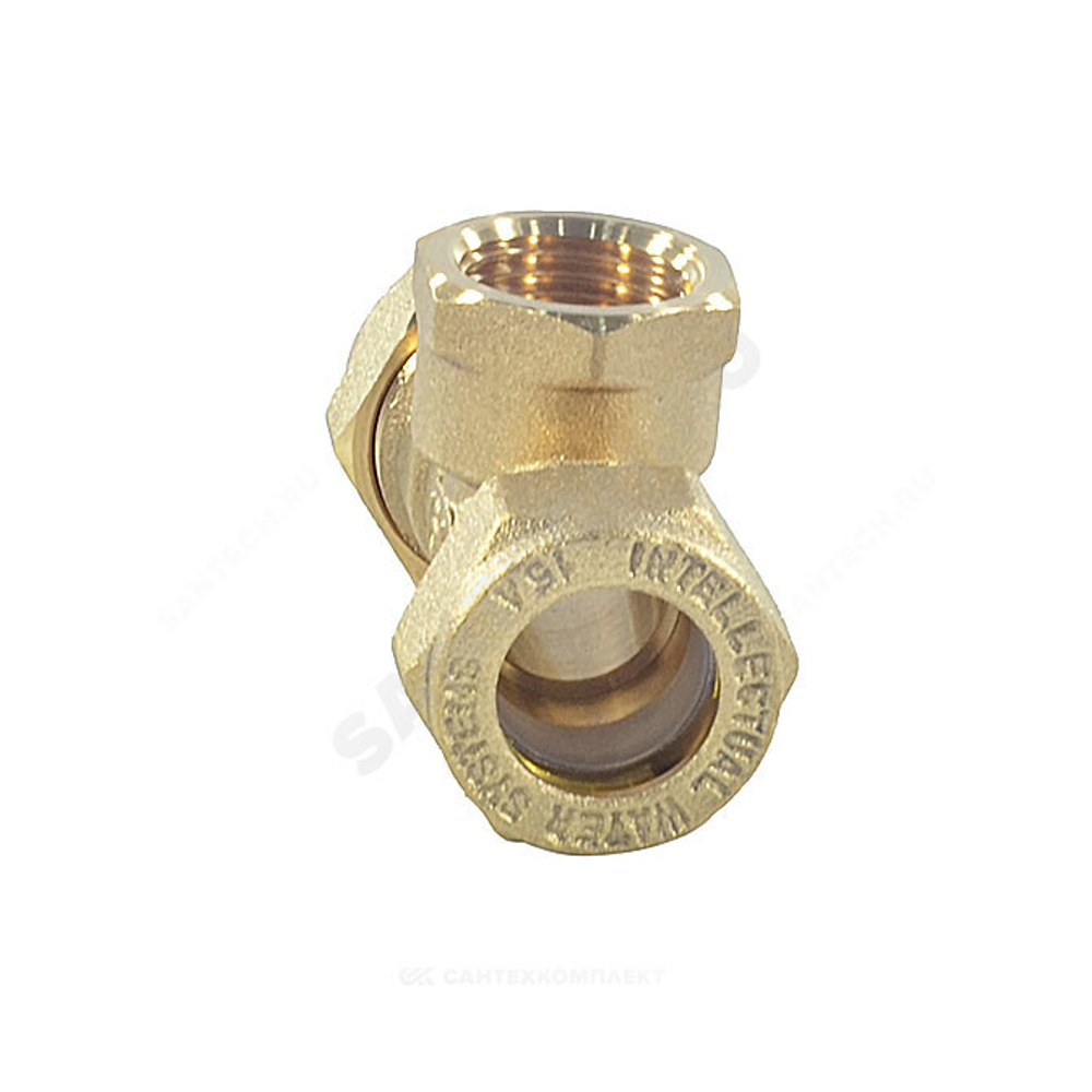 Тройник латунь 20Aх3/4"х20 обжим/ВР STAHLMANN STFL2003/420BEF