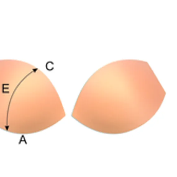 Чашки пуш-ап черные (85В-90А-80С-75D-70E) хб/пэ
