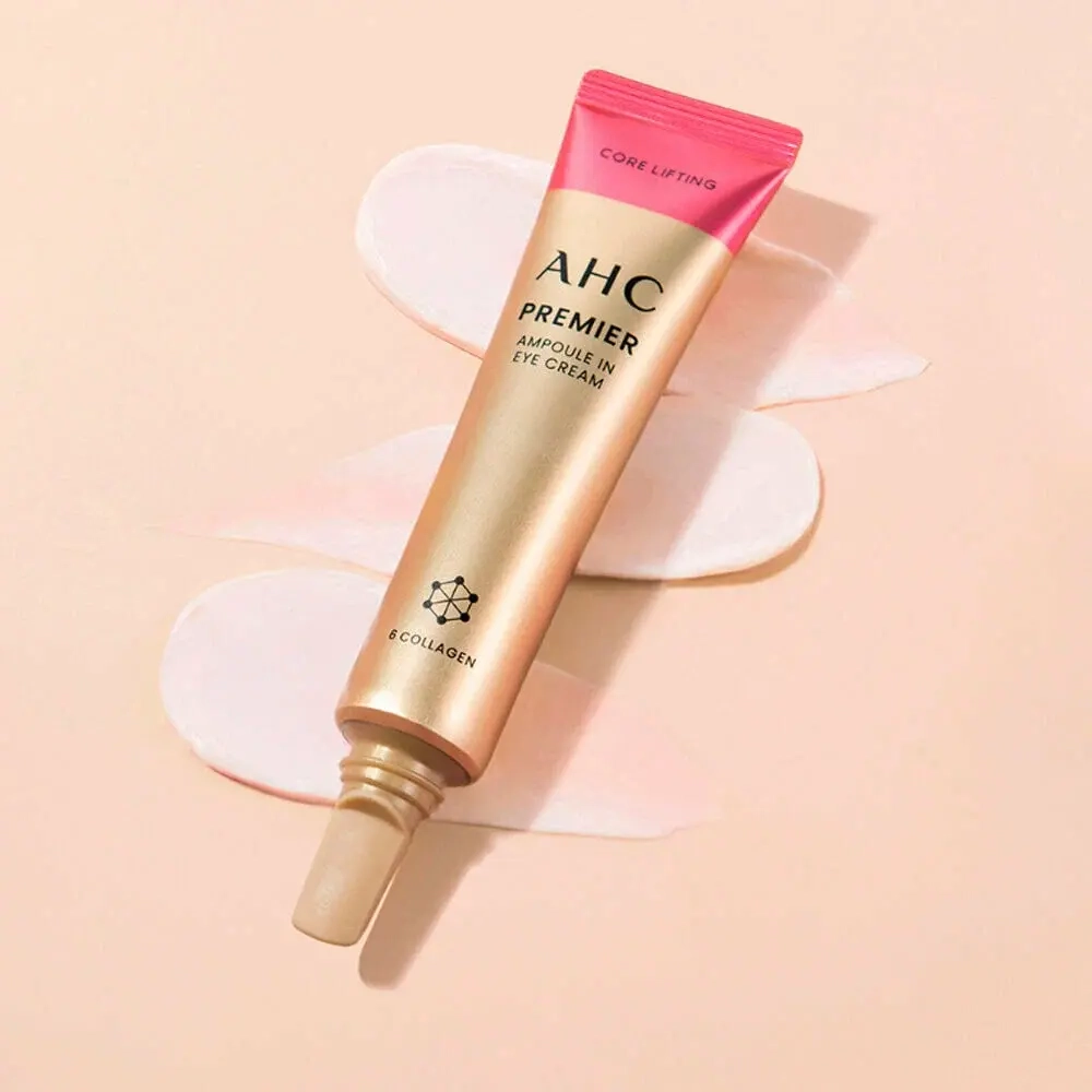 AHC Premier Ampoule In Eye Cream 6 Collagen питательный крем для кожи вокруг глаз с коллагеном на основе розы (мини)