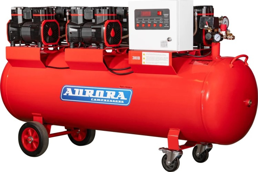 Компрессор поршневой безмасляный AURORA PASSAT-250/1250 MODULE 4G 39400