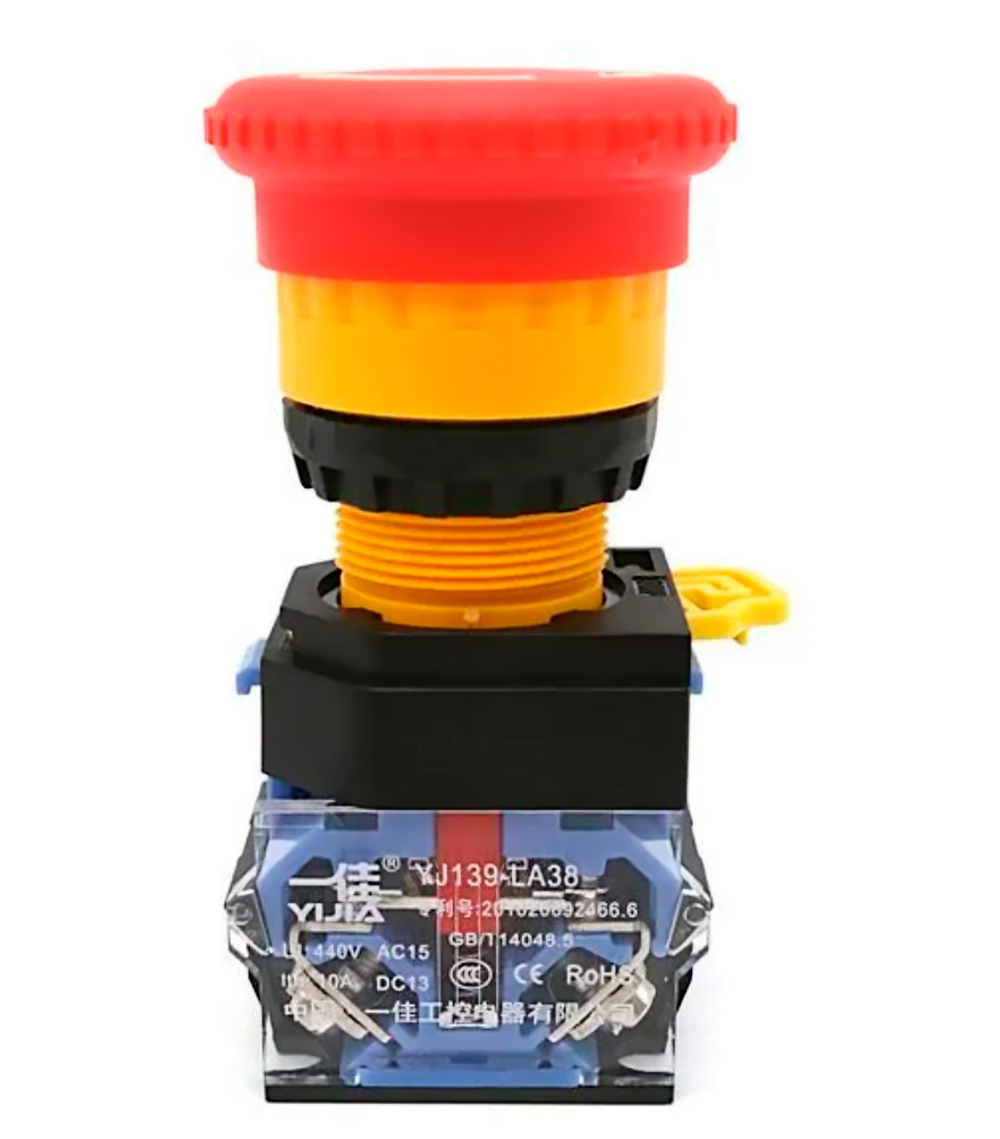 Кнопка аварийной остановки LA38-11ZS-ST