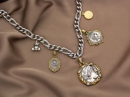 Подвеска Монета античная 35мм