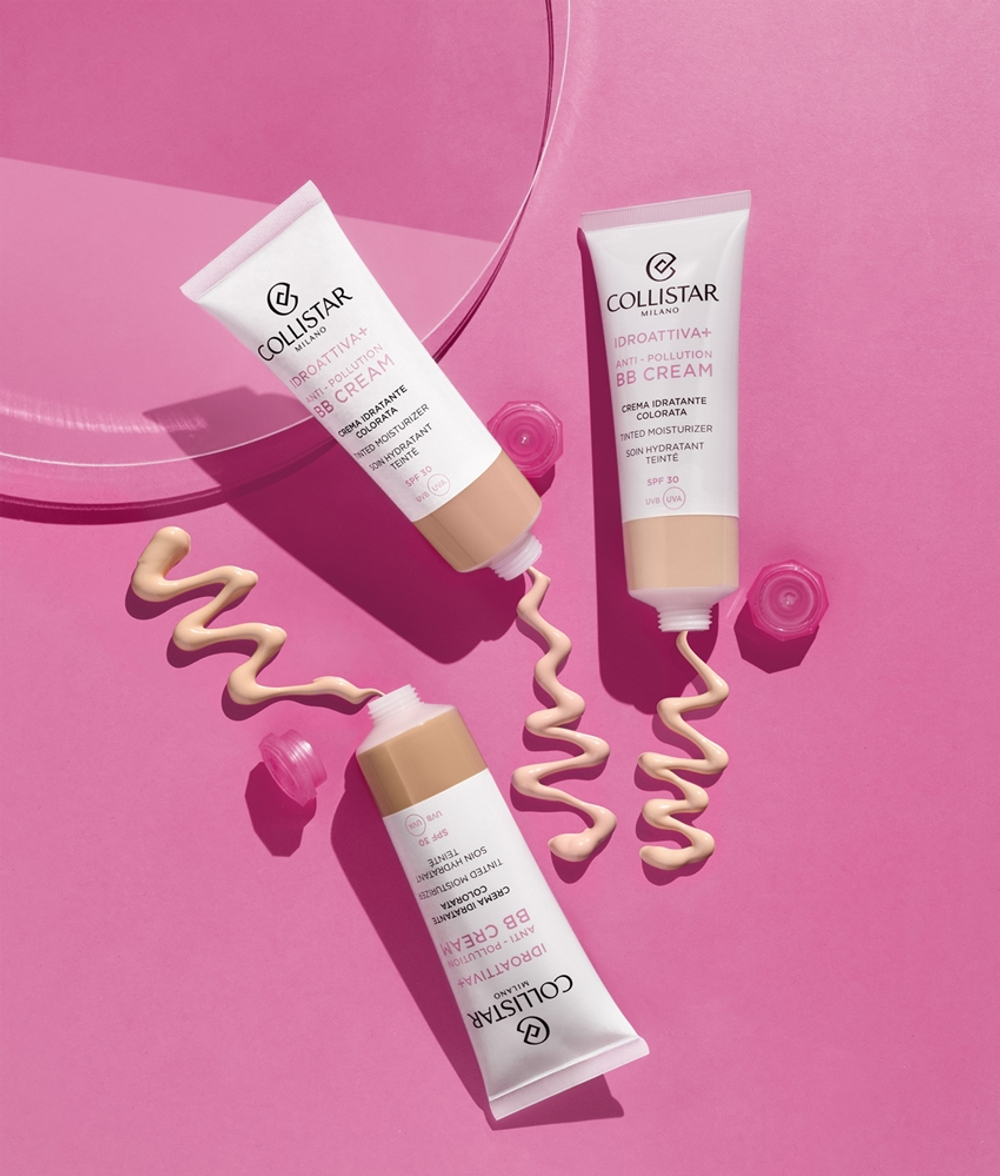 Collistar Face IDROATTIVA+ Tinted Moisturizer - Тонирующий крем с SPF 30, увлажняющий оттенок 3 Dark, 50 ml