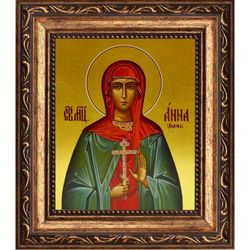 Анна Попова мученица. Икона на холсте.