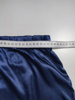 Комплект синий с кружевом 42 размер, новый