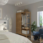 Ящик для одежды - NORDKISA IKEA/НОРДКИСА ИКЕА, 47х120х186 см, свело-коричневый