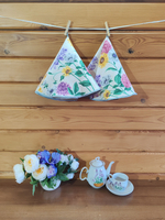 Полотенце кухонное, круглое, 2 шт, вафельное полотно