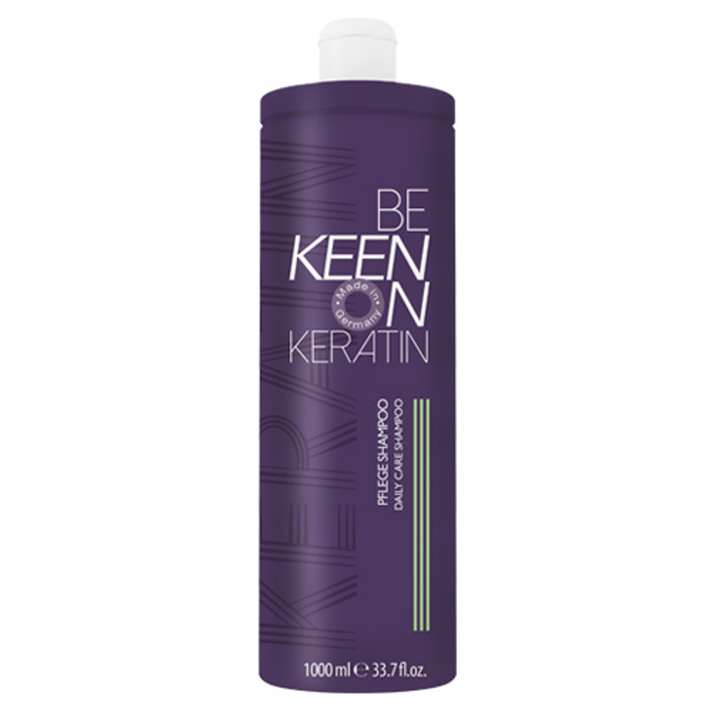 Шампунь-кератин для волос Блеск и Уход KEEN Pflege shampoo 1000мл