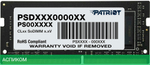 Оперативная память Patriot SO-DIMM DDR 4 DIMM 16Gb PC21300 2666Mhz (PSD416G266681S)