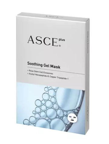 ASCEplus Soothing gel mask х 3 | Успокаивающая гелевая маска с экзосомами, 3 штуки