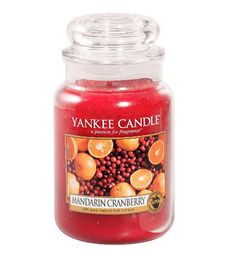 Ароматическая свеча Мандарин и клюква, Yankee Candle