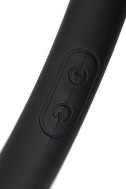 Двусторонний вибратор Black&Red by TOYFA, силикон, черный, 35 см