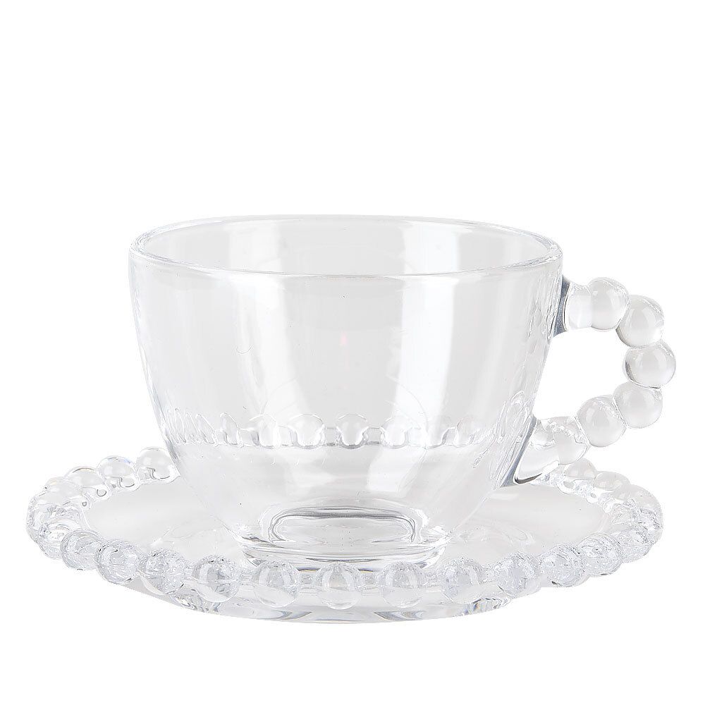 Набор чайный 12пр. "Gocciolina" (6 персон) v=220мл (стекло) (подарочная упаковка)