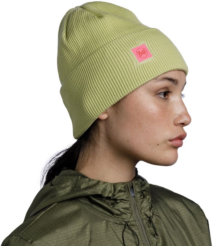 Шапка Buff Crossknit Hat Sheen Yellow Фото 2