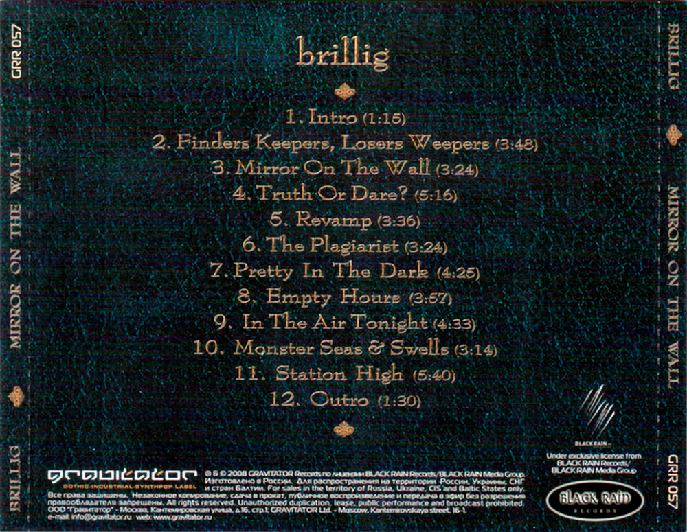 Brillig / Mirror On The Wall (RU)(CD)