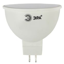 Лампа светодиодная ЭРА STD LED MR16-8W-840-GU5.3 8Вт софит нейтральный белый свет GU5.3 | Лампы cветодиодные Точечные (Софиты) (MR, PAR)