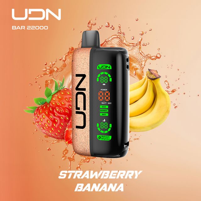 Одноразовый Pod UDN BAR - Strawberry Banana (22000 затяжек)