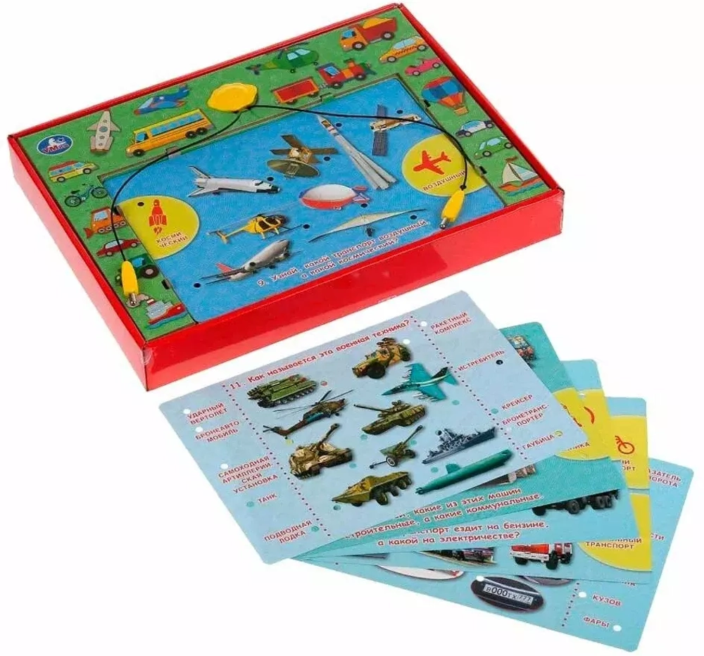 Настольная игра Умка Электровикторина "Транспорт"