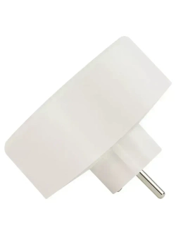 Тройник розетка электрический SPx-2e-W ЭРА / Разветвитель электрический с заземлением, 2 розетки, 16А, белый