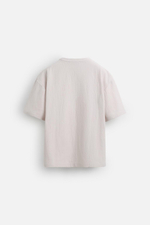 Футболка relaxed fit из рельефной ткани