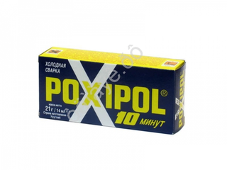 Холодная сварка Poxipol  14мл  (серый) синий  11104/113451с/40287