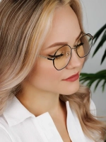 Очки для компьютера имиджевые защитные прозрачные нулевки