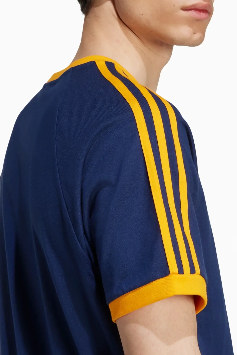 Футболка adidas Adicolor Classics 3-Stripes - темно-синий