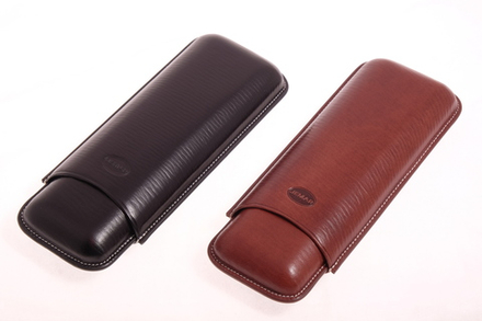 Чехол Jemar на 2 сигары (диаметром до 28 мм), натуральная кожа