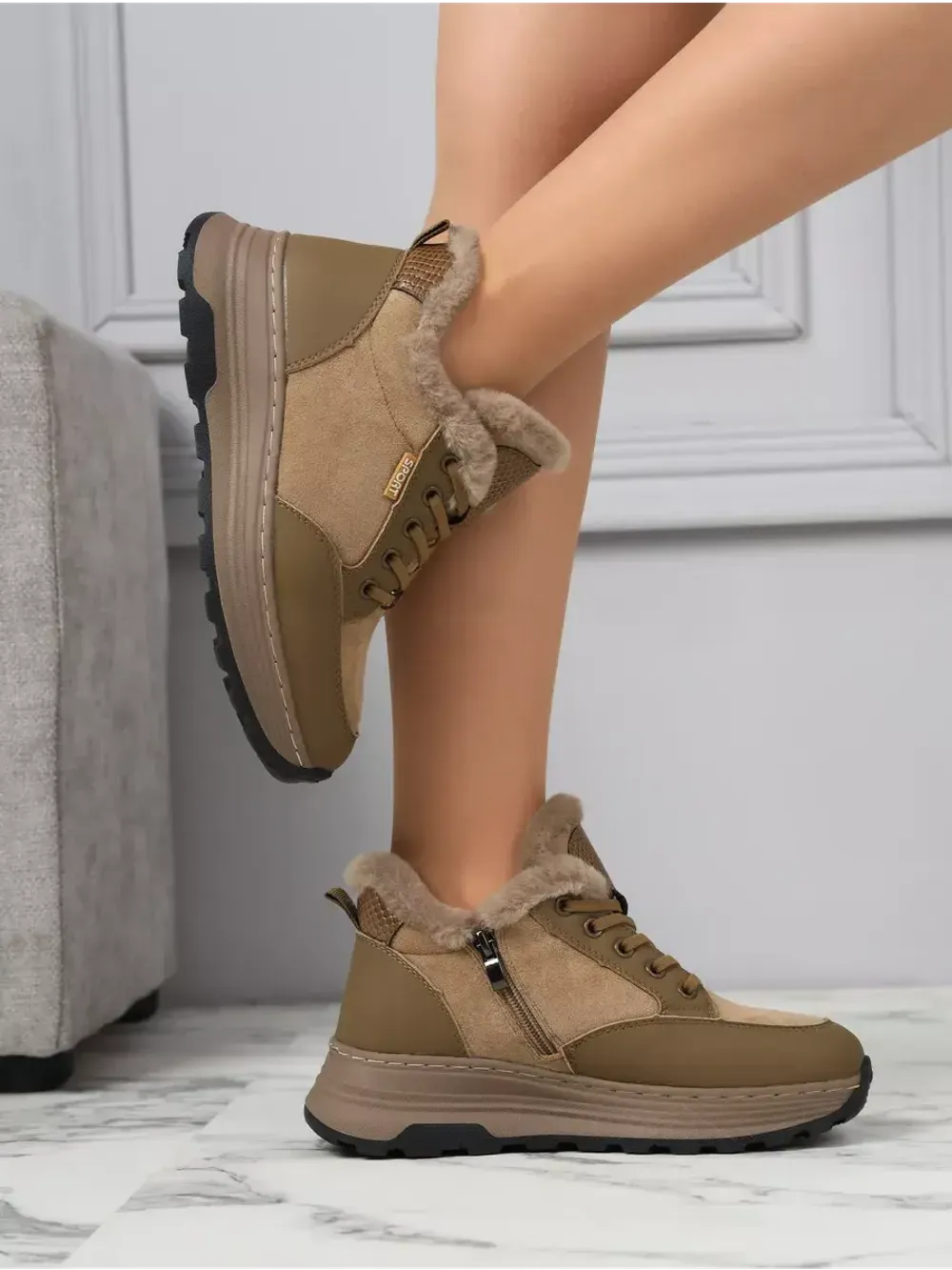 Кроссовки зимние