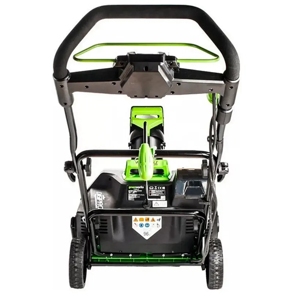 Greenworks GD40STK5 40В аккумуляторный снегоуборщик (1 x 5 Ач, ЗУ) ковш 51 см, выброс 6 м 2600007UG