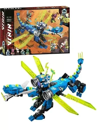 Конструктор Ниндзя Кибердракон Джея 546 дет 11488