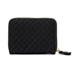 Визитница Bottega Veneta Intrecciato черный