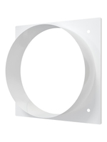 Фланец Ф D100 113х113 пластик ERA