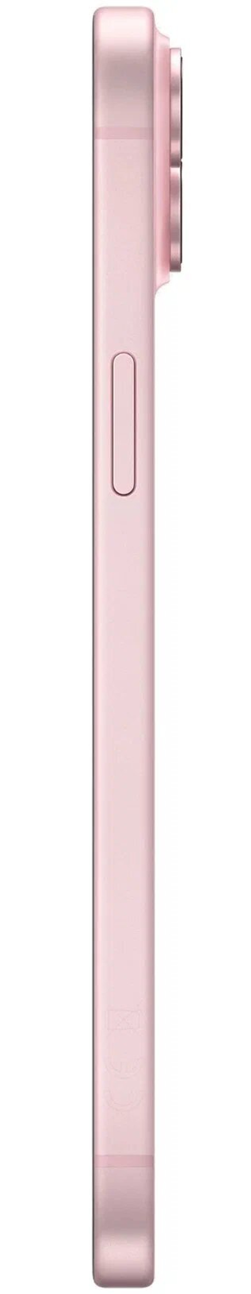 Смартфон Apple iPhone 15, 128 ГБ, Pink (Розовый), nanoSIM+eSIM