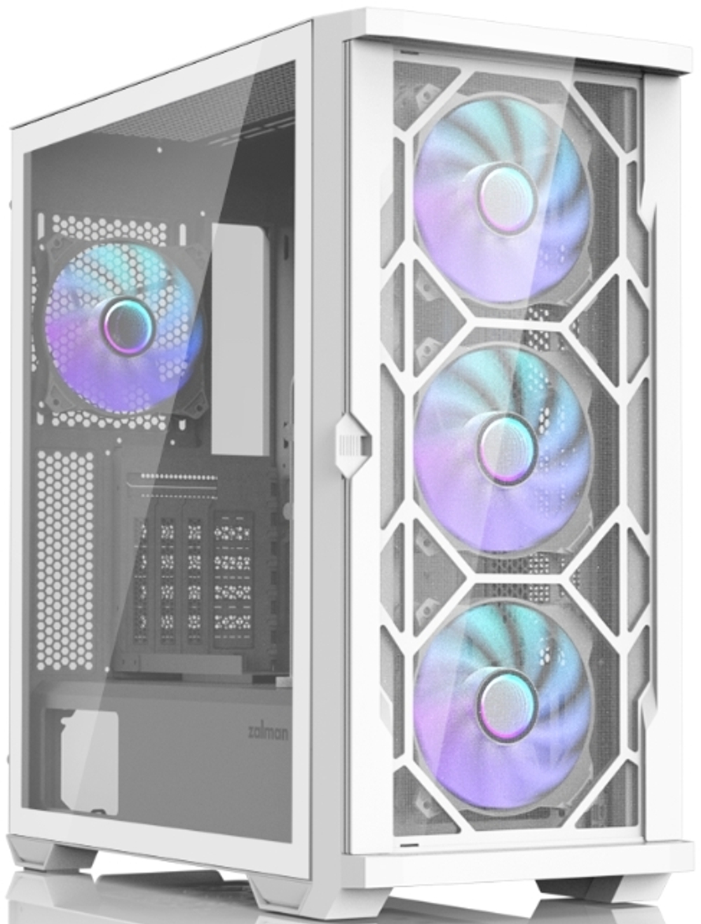 Корпус ATX Zalman Z10 DUO White