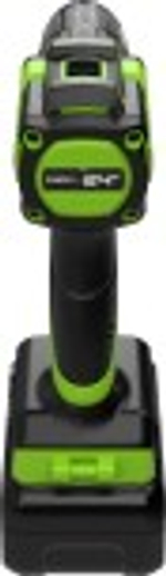 Дрель-шуруповерт аккумуляторная GREENWORKS DD345 24V, АКБ 4Ач и ЗУ 3708307CUB