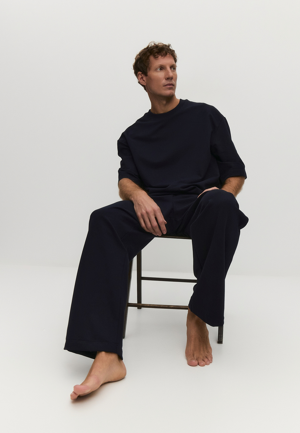 Пижама домашний костюм оверсайз Гарри Черника