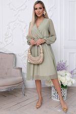 Платье "Млечный путь" (олива) П8848 LT Collection