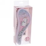 Расческа массажная детская «Prestige - Единорожек Лили», микс 4 цвета, 8*19 (коробка PVC)