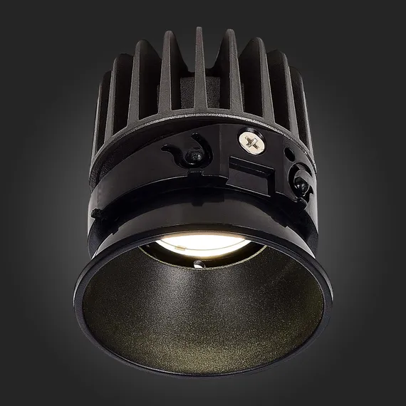 ST851.448.07.1 Светодиодный модуль Черный LED 1*7W 4000K 560Lm Ra90 36° IP20 D69xH75 220-240V SHIFT
