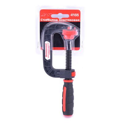 Струбцина пластиковая, 50 мм, винтовая