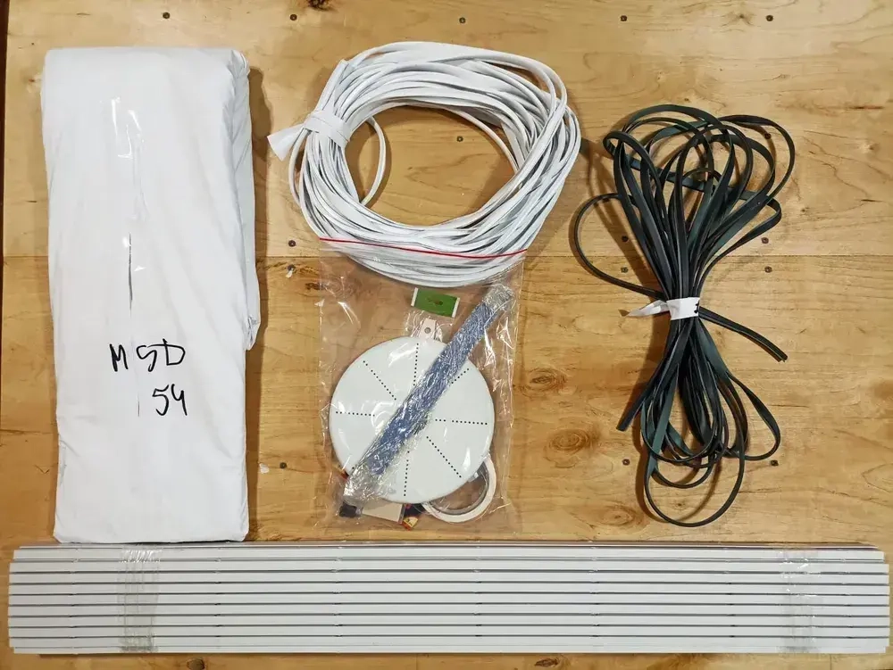 Натяжной потолок комплект 550*450, полотно MSD Classiс, Матовый потолок своими руками